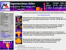 Tablet Screenshot of ingenieurbuero-adler.de